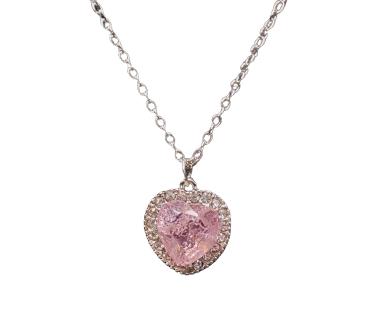 Showing My Love - Pink Necklace