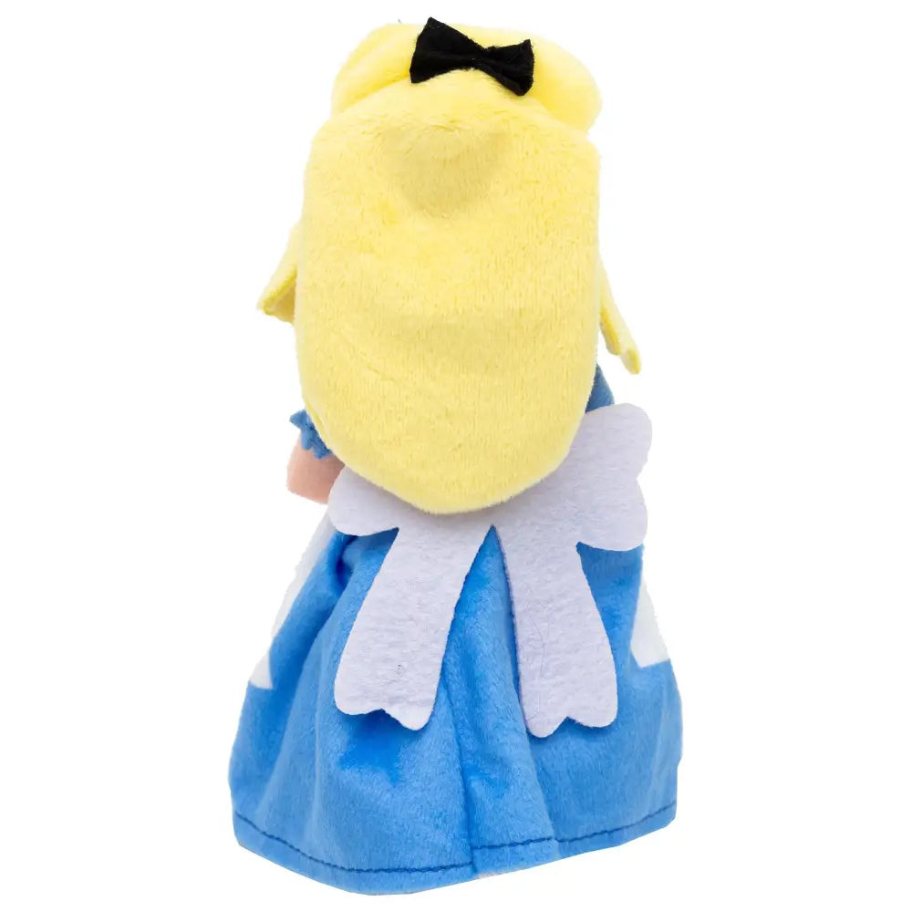 Dog Toy Squeaker Plush - Alice in Wonderland with Flowers Full Body Pose Dog Toy Squeaky Plush