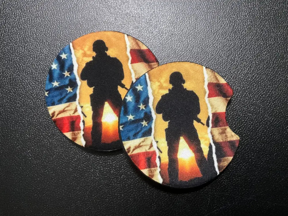 American Solider Multi Car Coaster