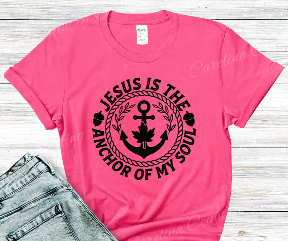 Anchor of My Soul Multi Small / Short / Pink Shirt