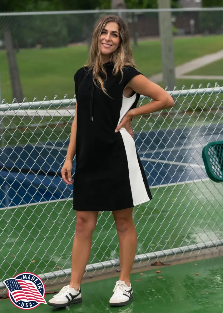 Asher Hooded Sweatshirt Dress – Carolina Country Bling