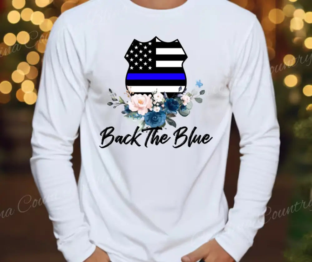 Back The Blue – Multi Small / Long Shirt
