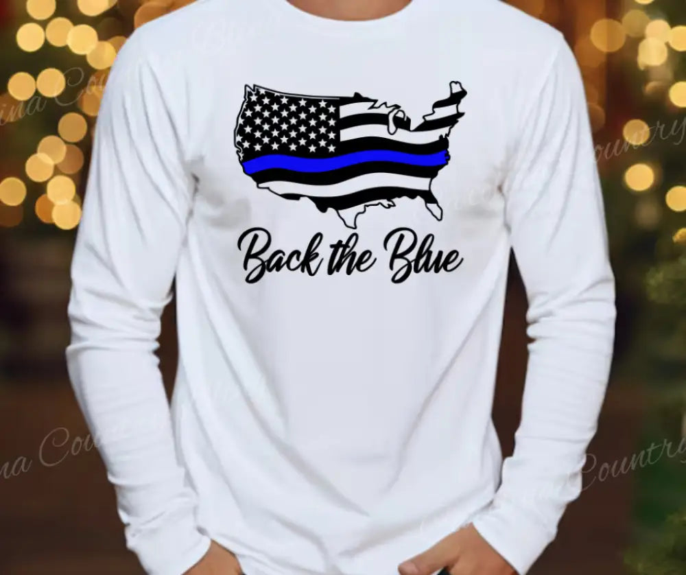 Back The Blue – Multi Small / Long Shirt