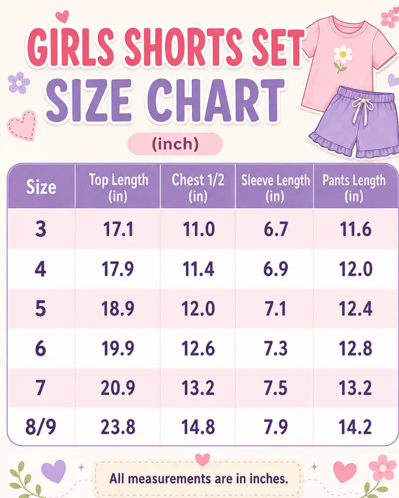 Girls Back To School Apple Bow Pocket Ruffle Top Shorts Set - Outfit