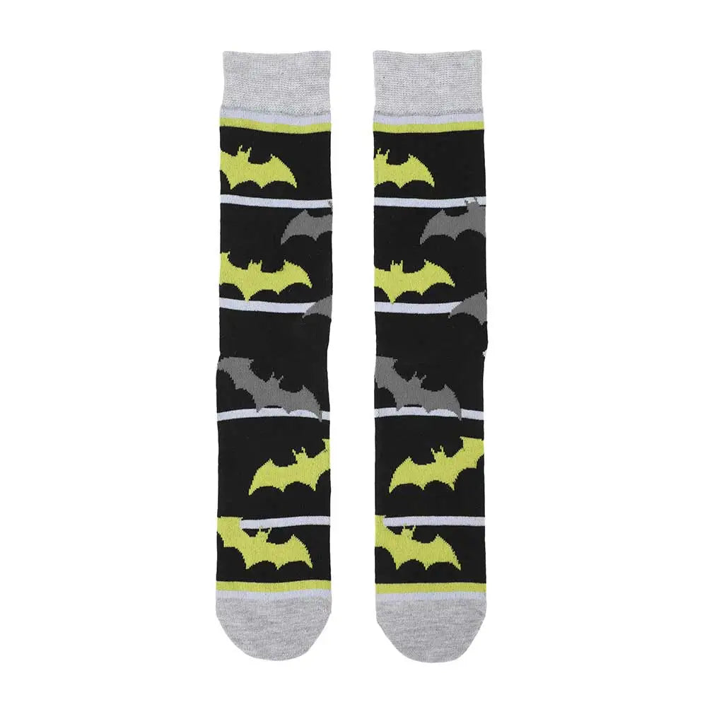 DC Comics Batman Mens Crew Socks 5-Pack Socks & Footwear