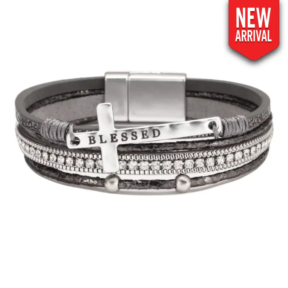 Blessed – Gray Bracelet