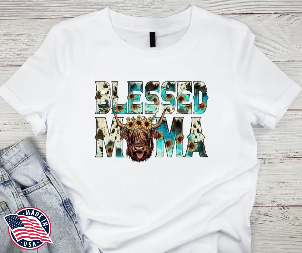 Blessed Mama – Multi Shirt