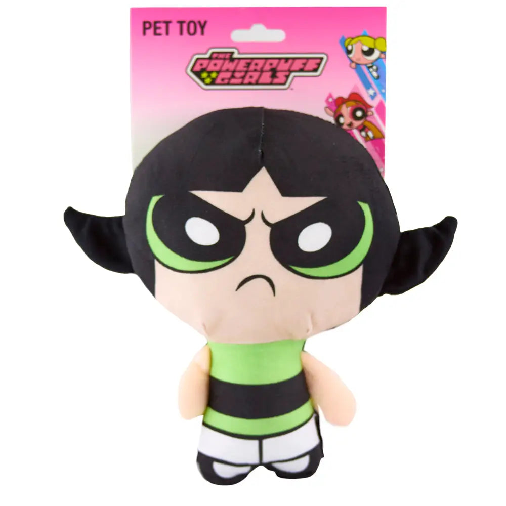 Buttercup - Green Dog Toy Squeaky Plush