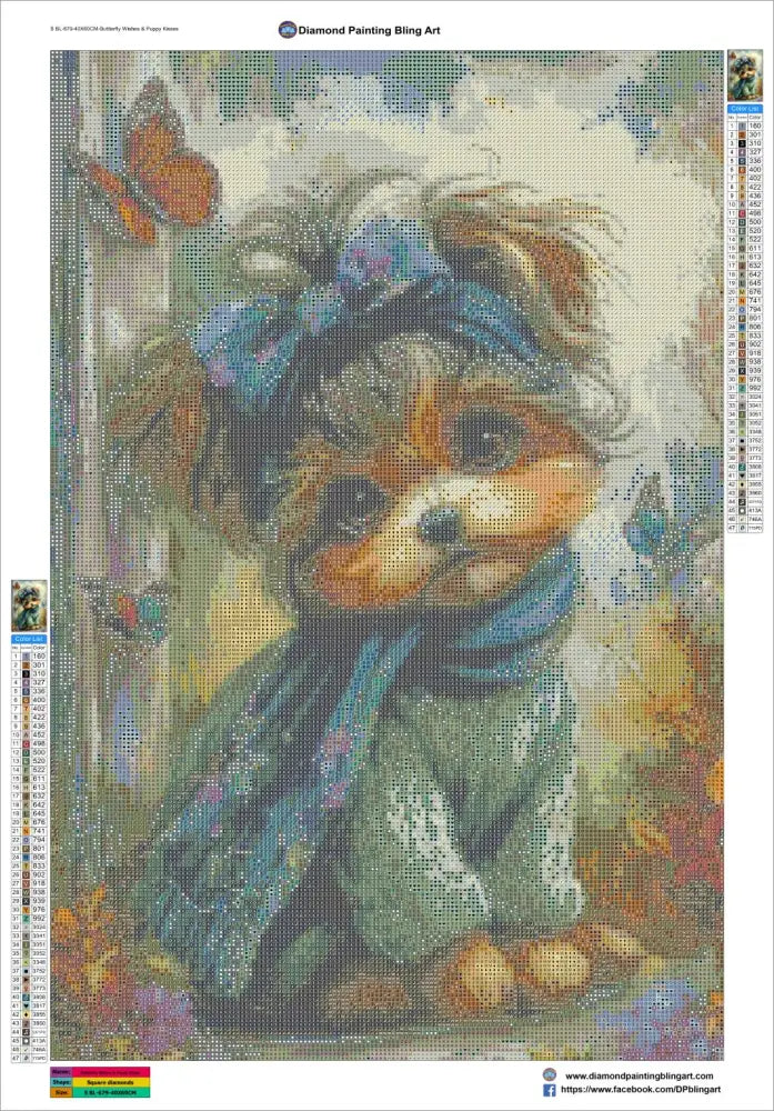 Butterfly Wishes & Puppy Kisses - Art & Craft Kits