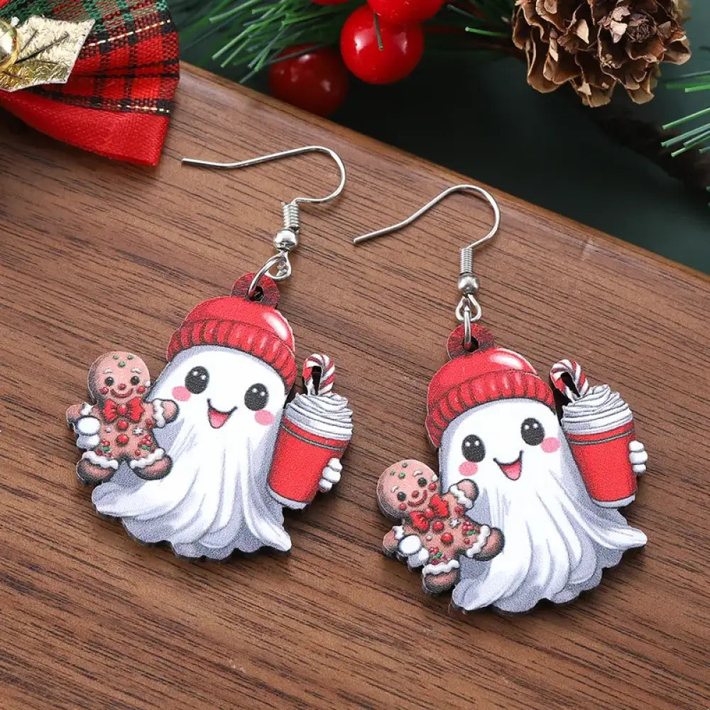 Christmas Boo – Multi Earrings