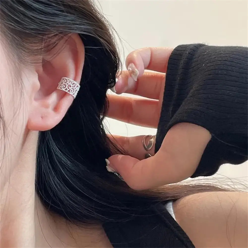 Classy – Silver Earrings