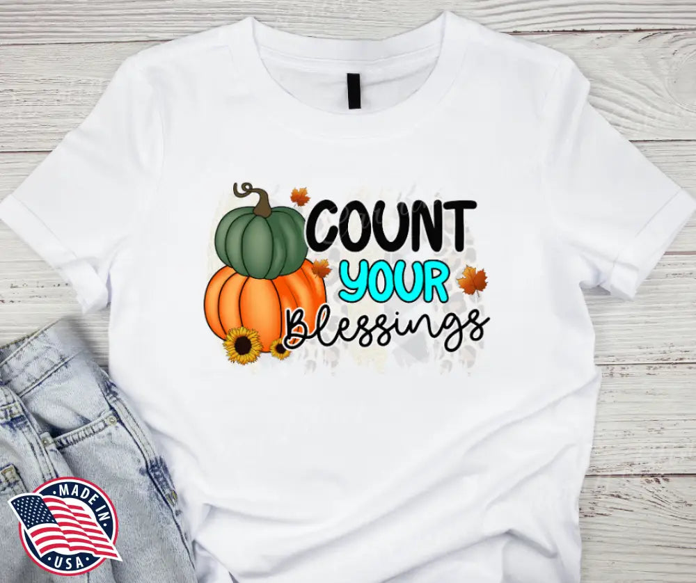 Count Your Blessings - Multi Small / Short Shirt