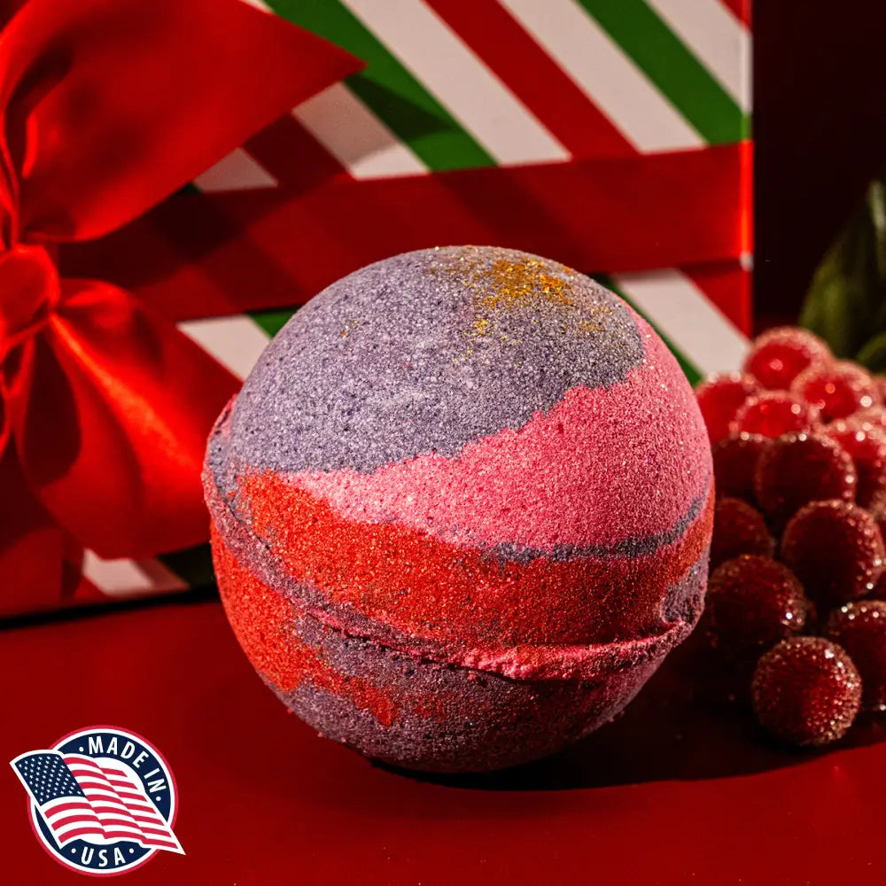 Cranberry Sugar Plum Bath Bomb Bath Bomb