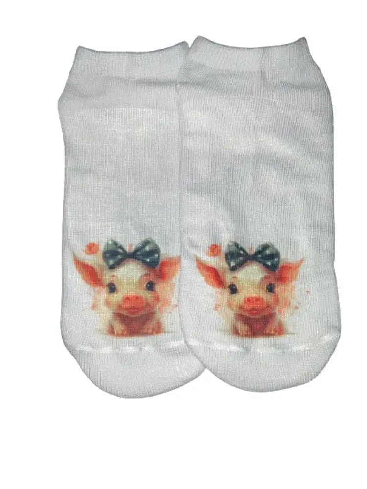 Cute As A Button – Pink Socks