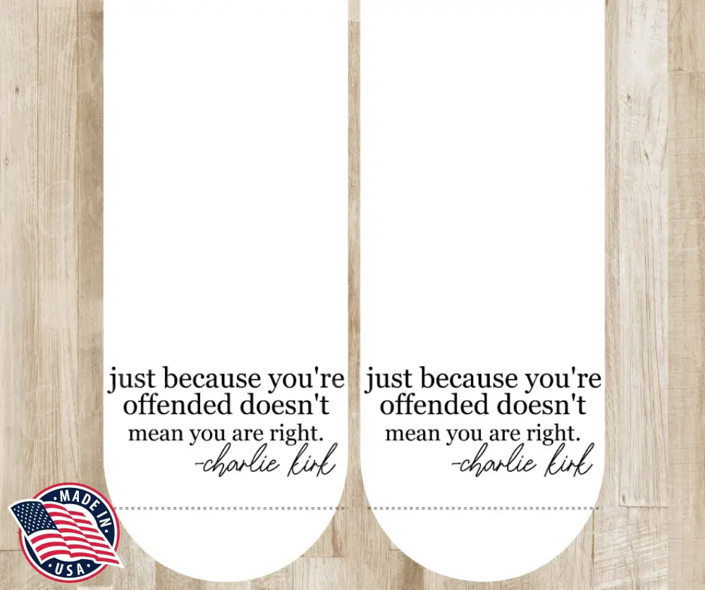 Doesn’t Mean You Are Right - Multi Socks