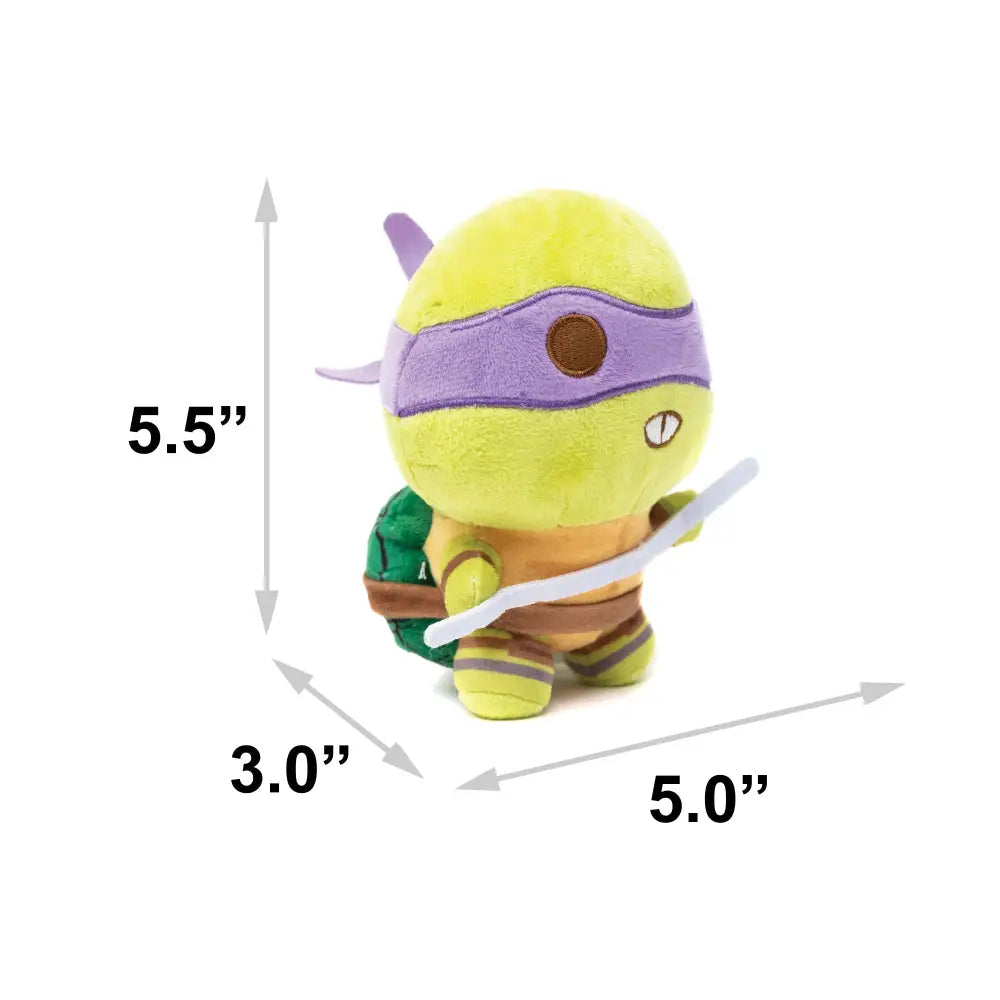 Donatello - Purple Dog Toy Squeaky Plush