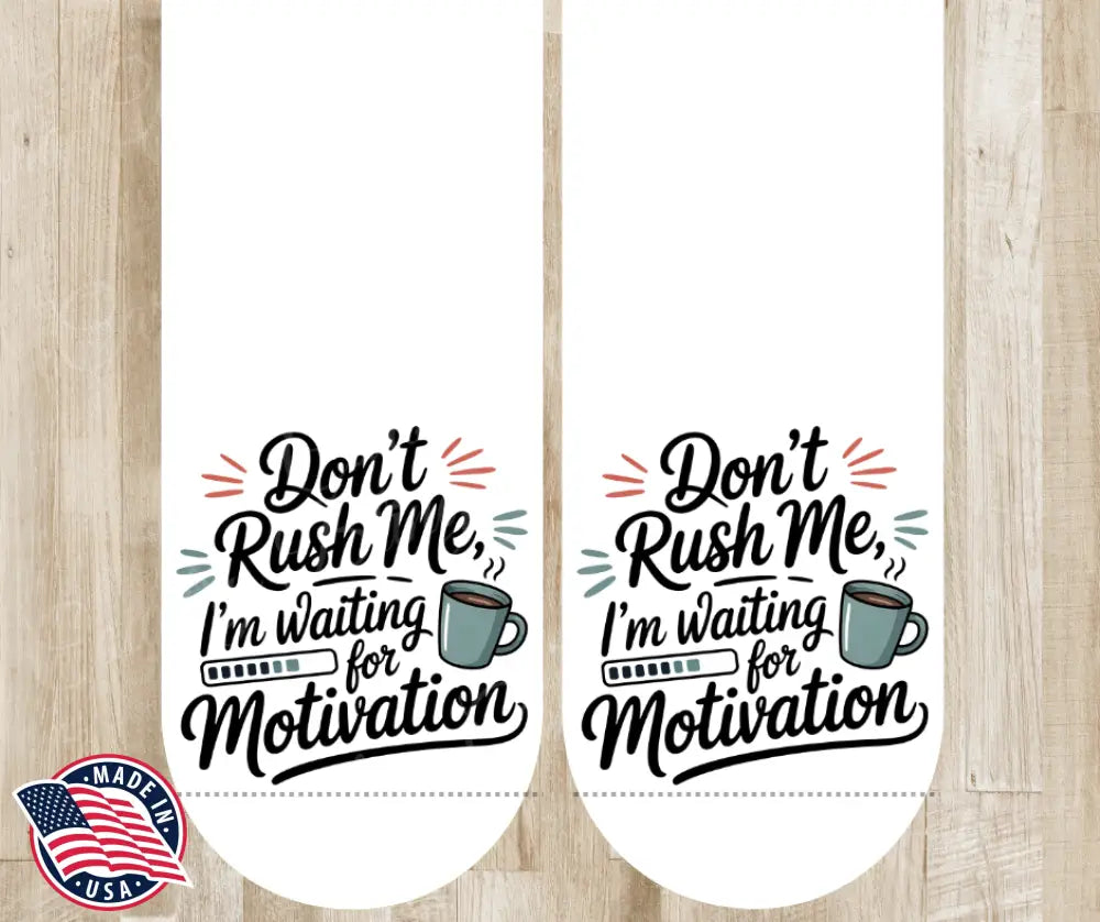 Don’t Rush Me - Multi - Socks