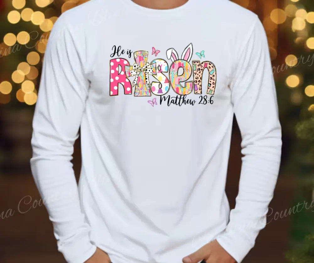 Easter Is For Jesus – White Small / Long Shirt