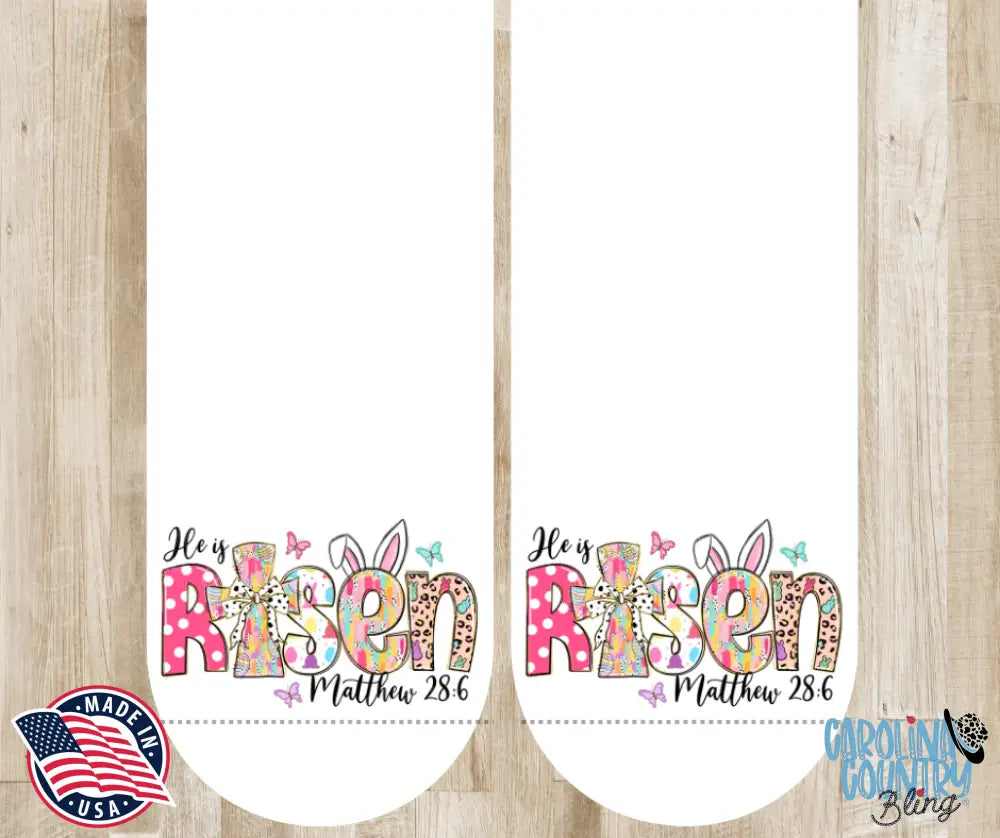 Easter Is For Jesus – White Socks