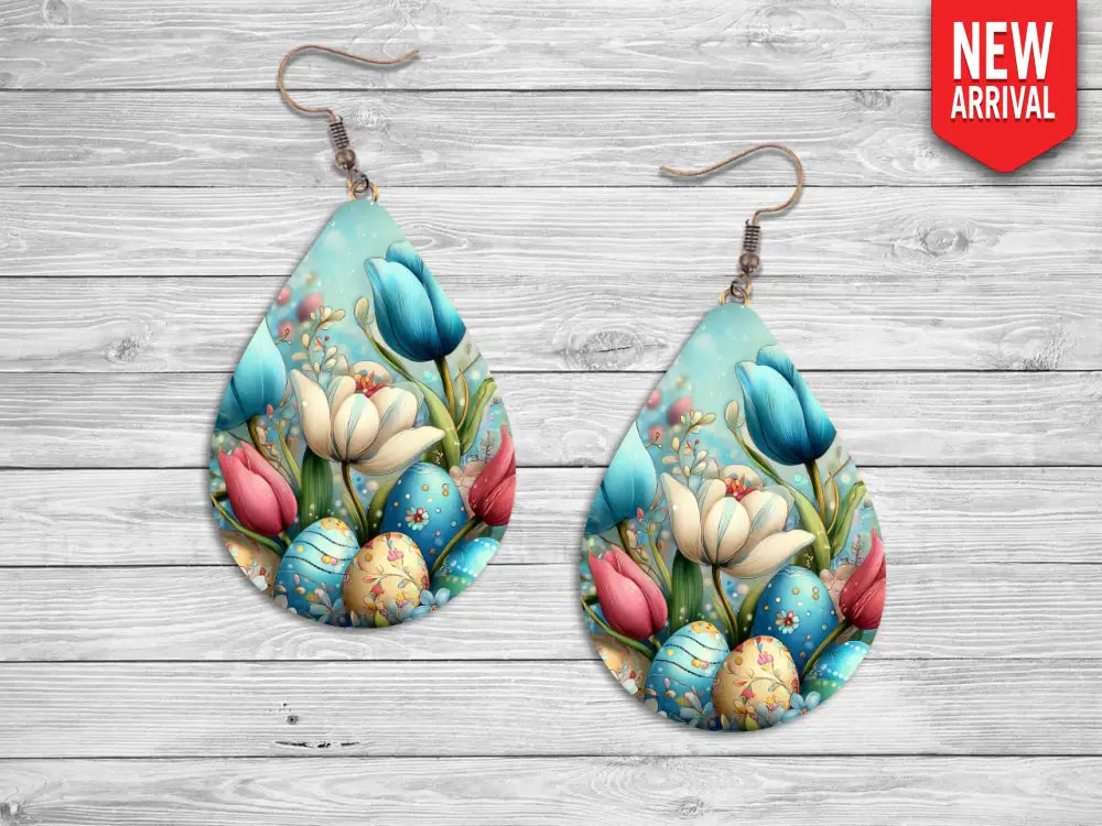 Easter Tulips - Multi Earrings