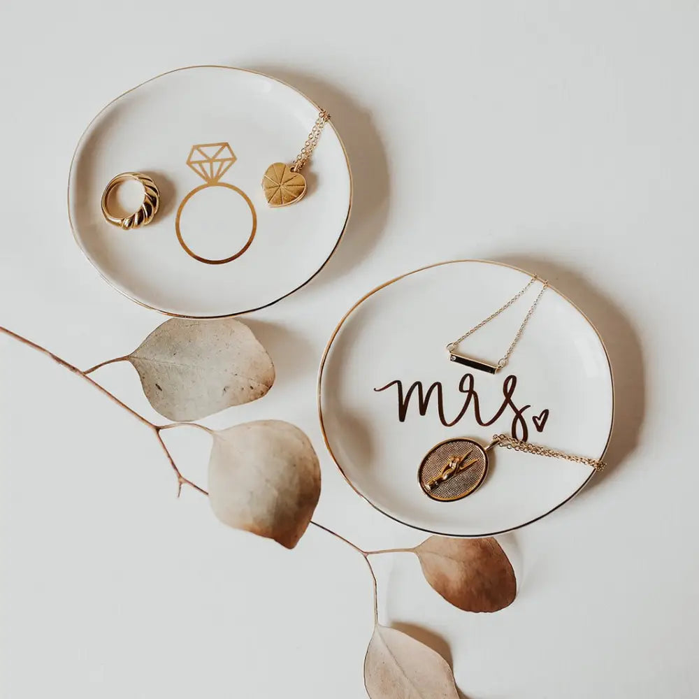 Engagement Ring Jewelry Dish - Jewelry Dishes
