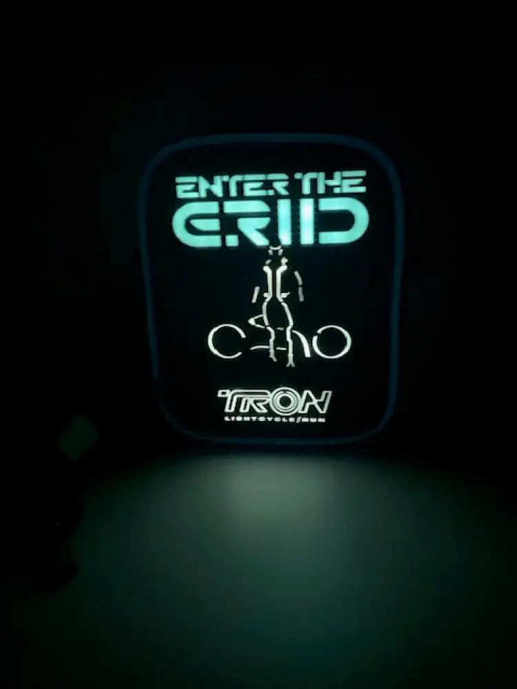 Enter the Grid - Blue Crossbody Bags