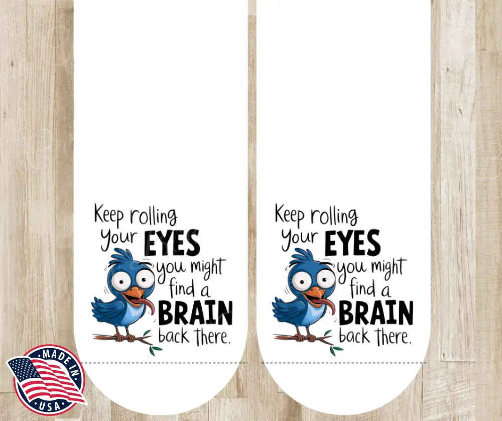 Eye Roll – White Socks
