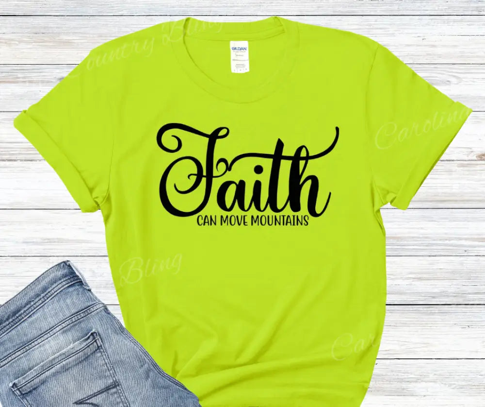 Faith – Multi Small / Green Shirt