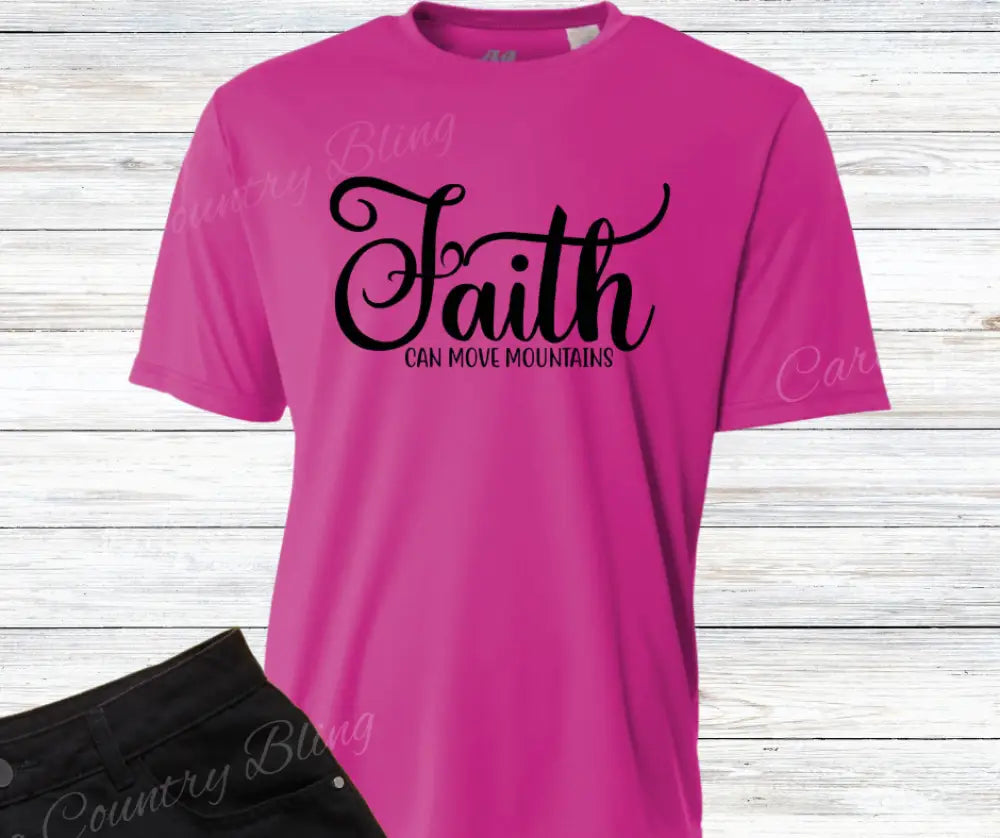 Faith – Multi Small / Short / Fuchsia Shirt