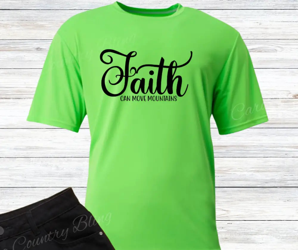 Faith – Multi Small / Short / Green Shirt