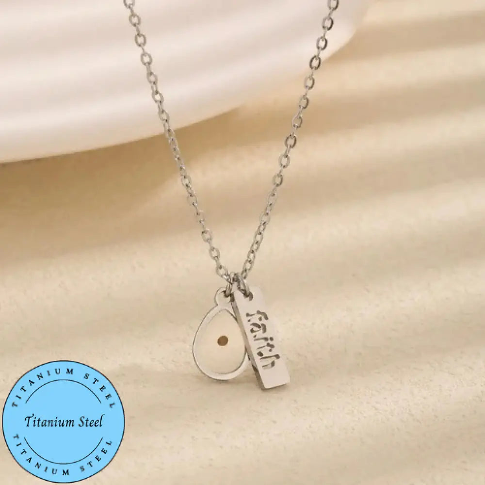 Faith Of A Mustard Seed – Silver Necklace