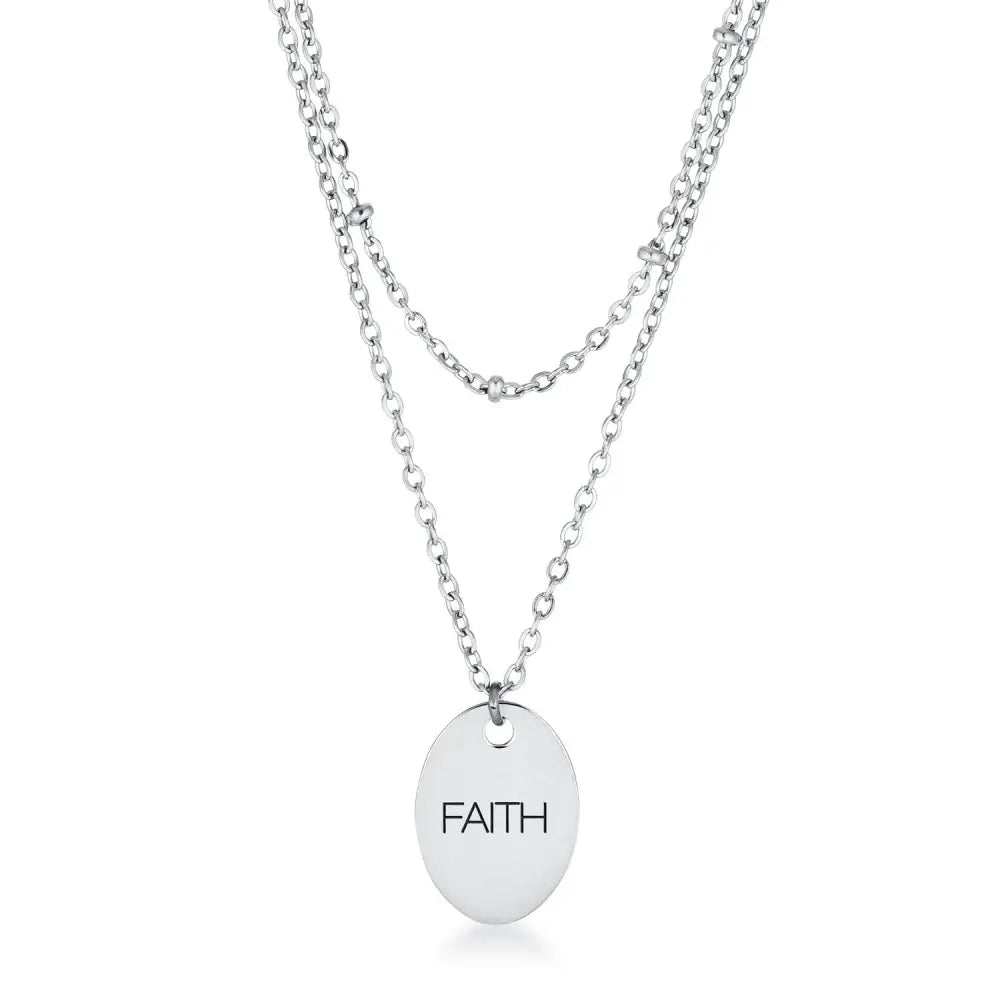 FAITH - Silver - Necklaces
