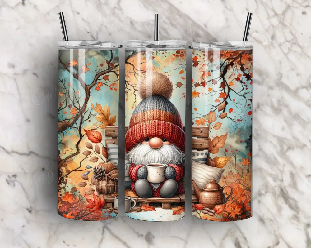 Fall for Gnome Multi Tumbler