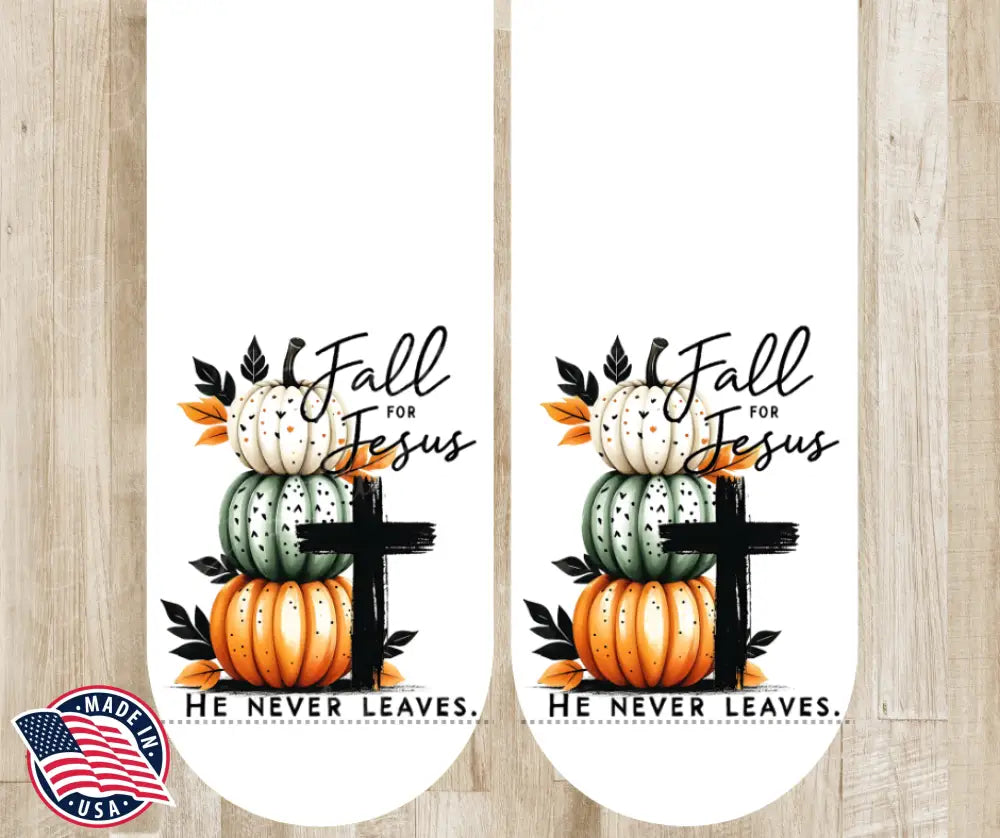 Fall for Jesus - Multi Socks