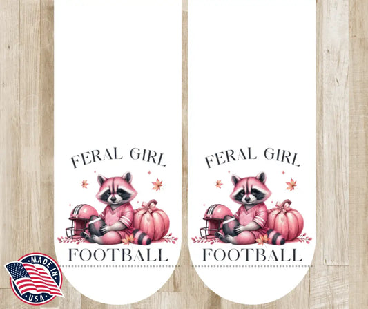 Feral Girl Football – Multi Socks