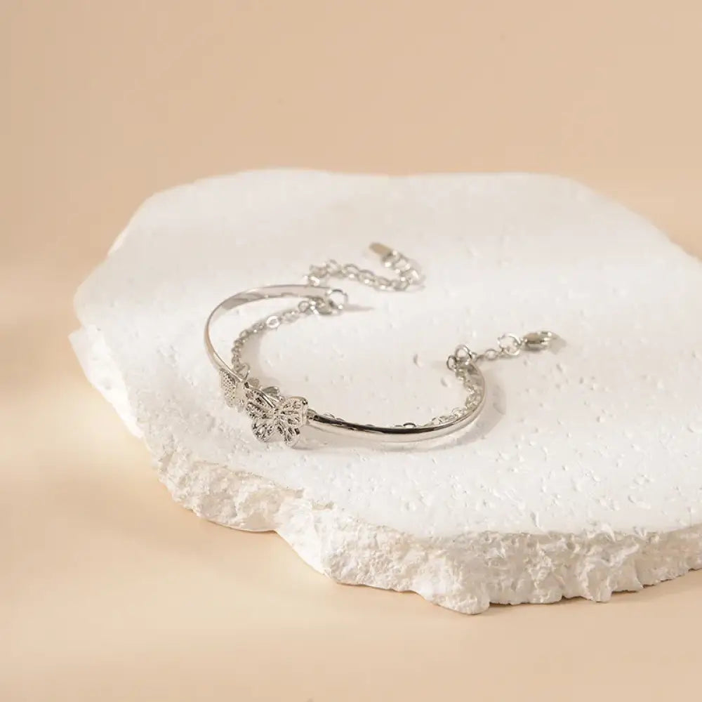 Floating By – Silver Bracelet