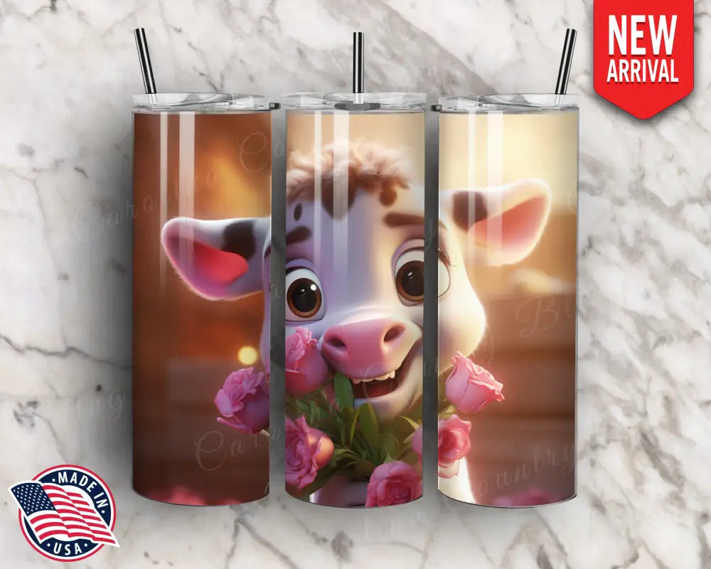 Flower for Moo - Multi Tumbler