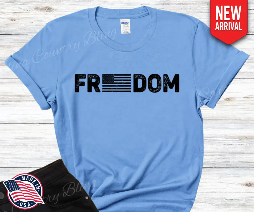 Freedom - Multi Small / Short / Blue Shirt