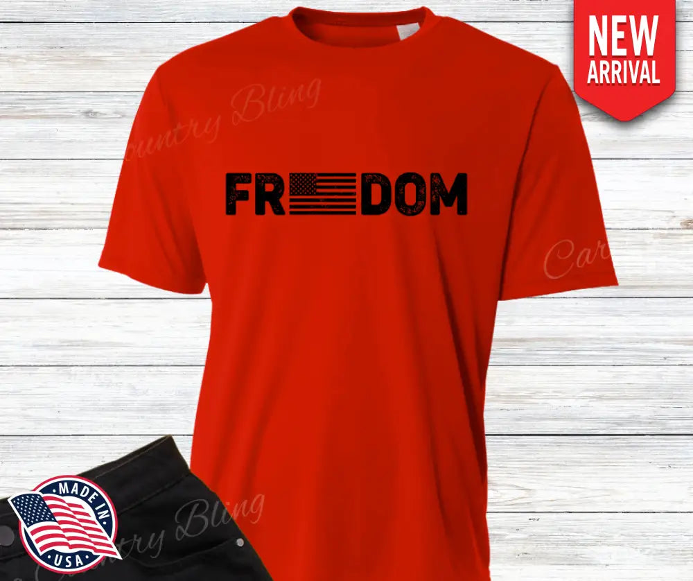 Freedom - Multi Small / Short / Red Shirt