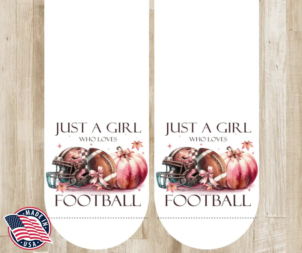 Girl Who Loves Football – Multi Socks