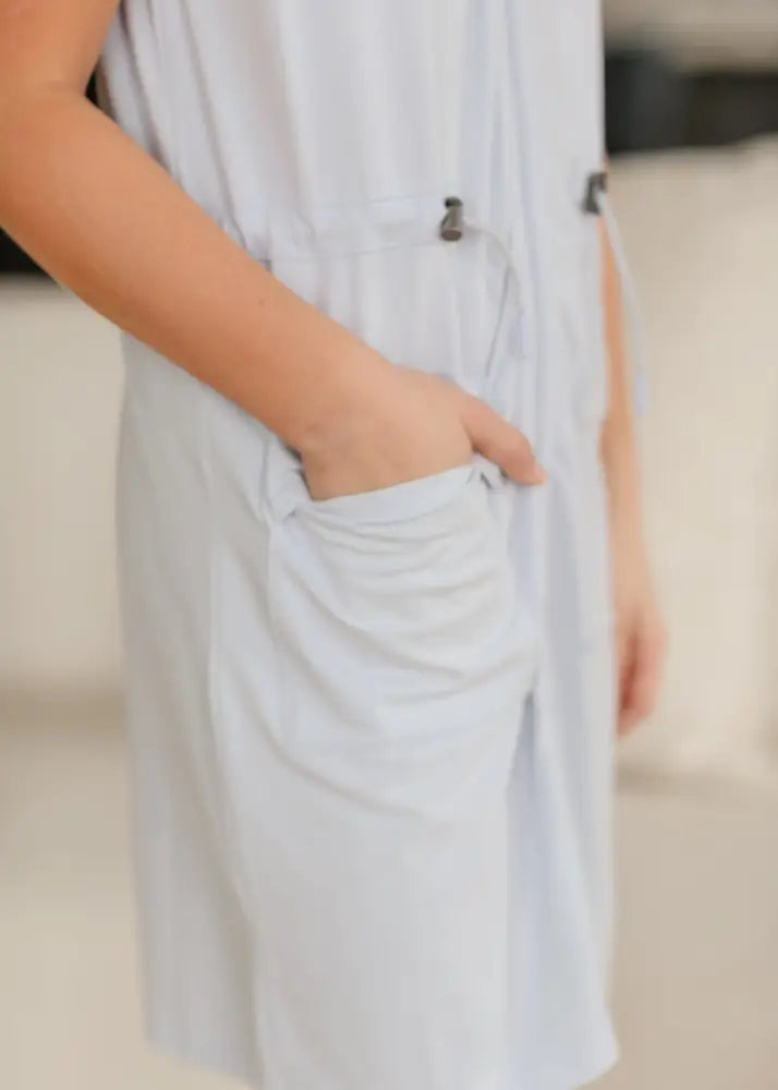 Girl’s Scout Zip Front Midi Dress - FINAL SALE IC Girls