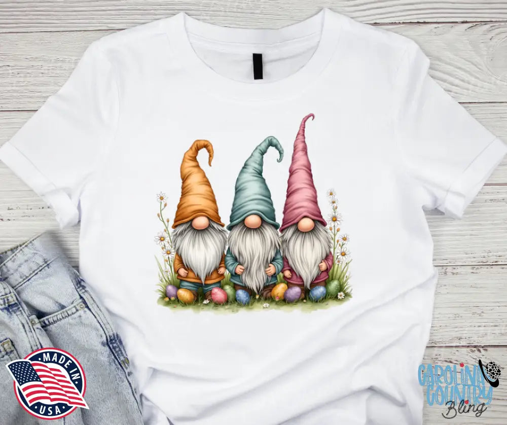 Gnomes of Spring – Multi Small / Short Shirt