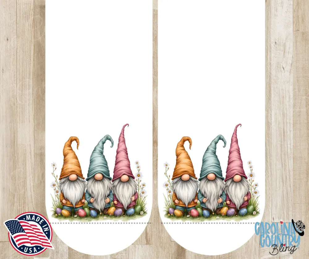 Gnomes of Spring – Multi Socks