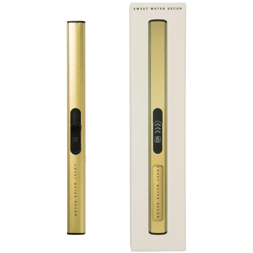 Gold Electric Lighter - Rechargeable Lighters