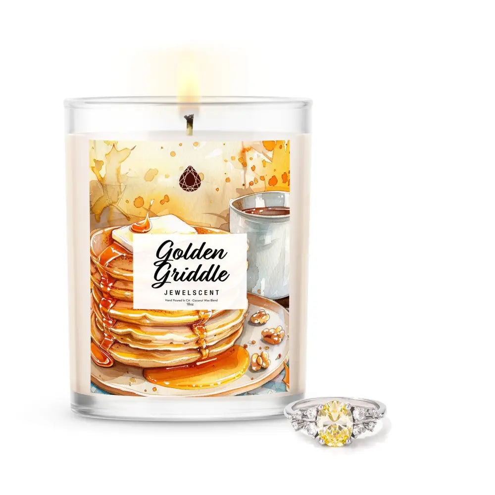 Golden Griddle 18oz Mystery Box Jewelry Candle Home Candle