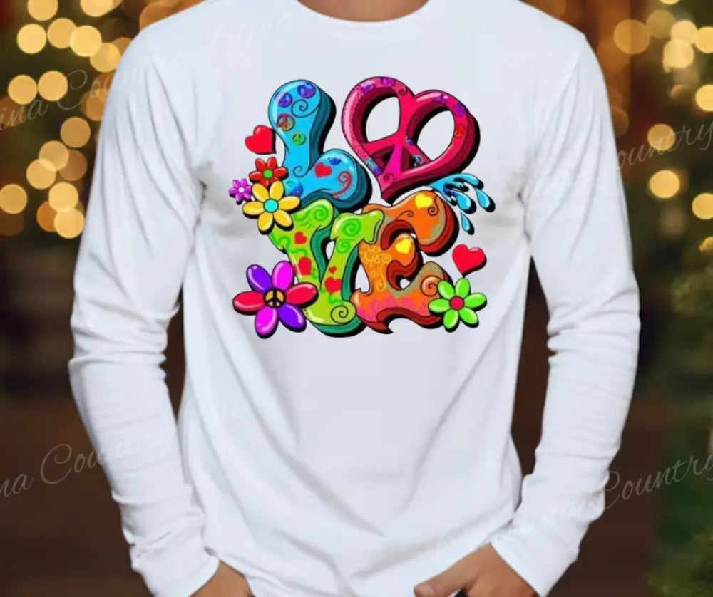 Groovy Love – Multi Shirt