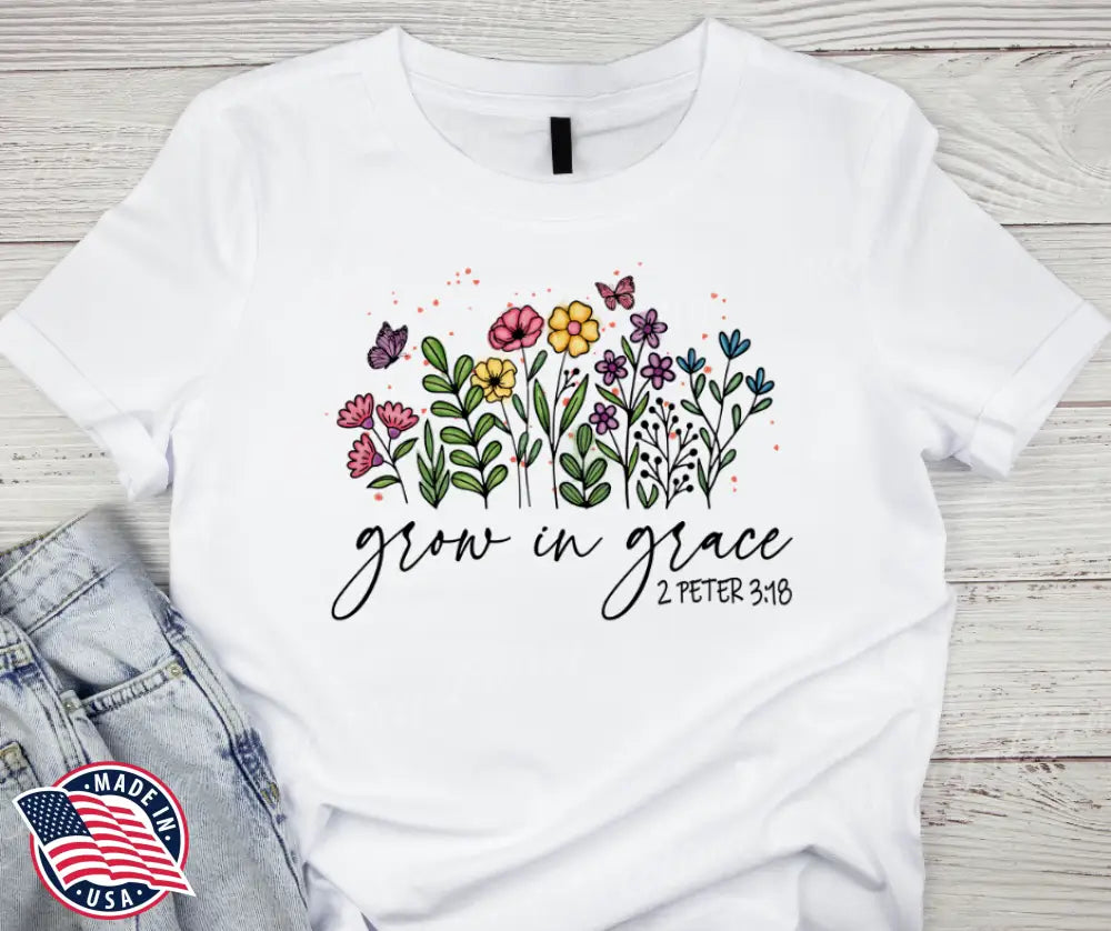 Grow In Grace – Multi Shirt