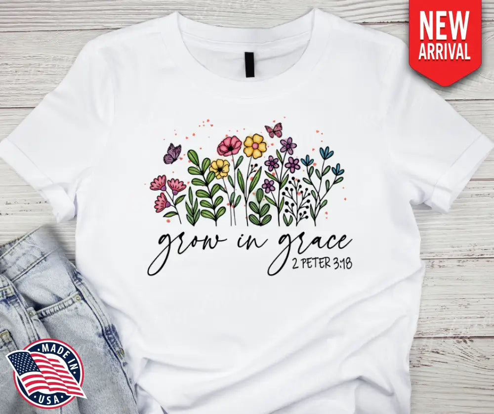 Grow In Grace – Multi Shirt