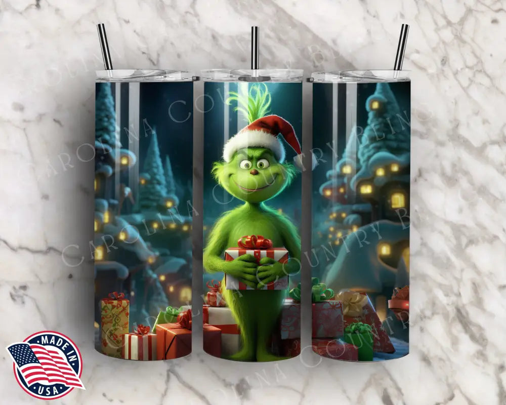 Having A Grinch-Mas Multi Tumbler