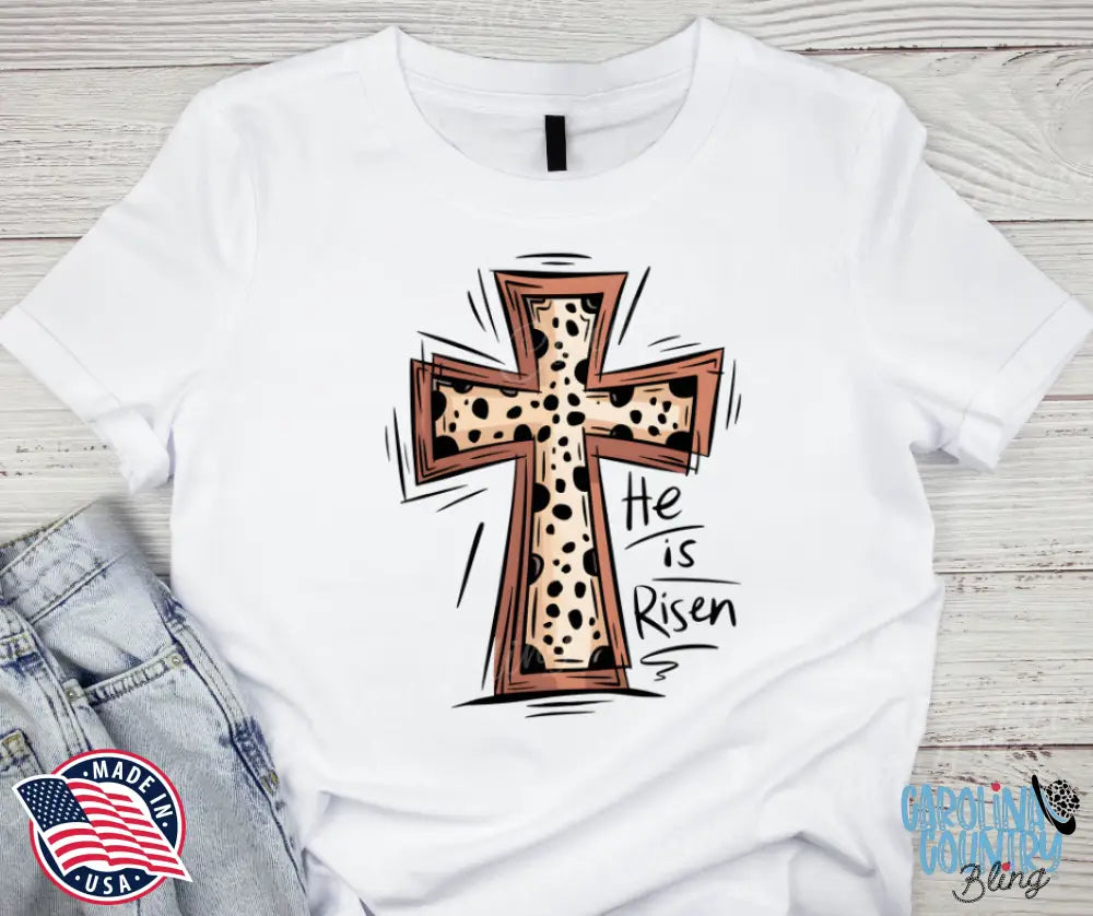 He Is Risen – White Small / Short Shirt